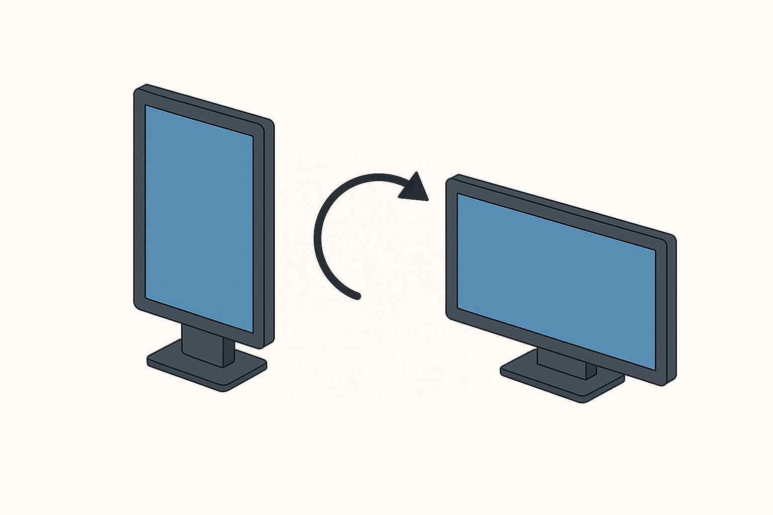 TFT工业液晶屏怎么实现横屏显示？工业级液晶屏方向怎么旋转？