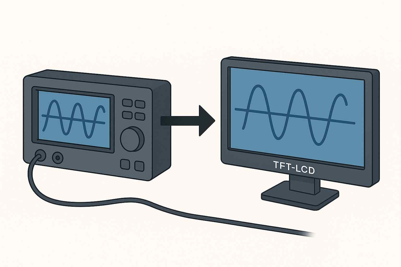 tft屏幕刷新率,TFT-LCD工业液晶屏的刷新率怎么查看