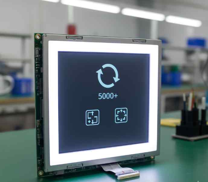 IVO龙腾7寸液晶模组M070SWP1 R5TFT工业液晶屏参数解析