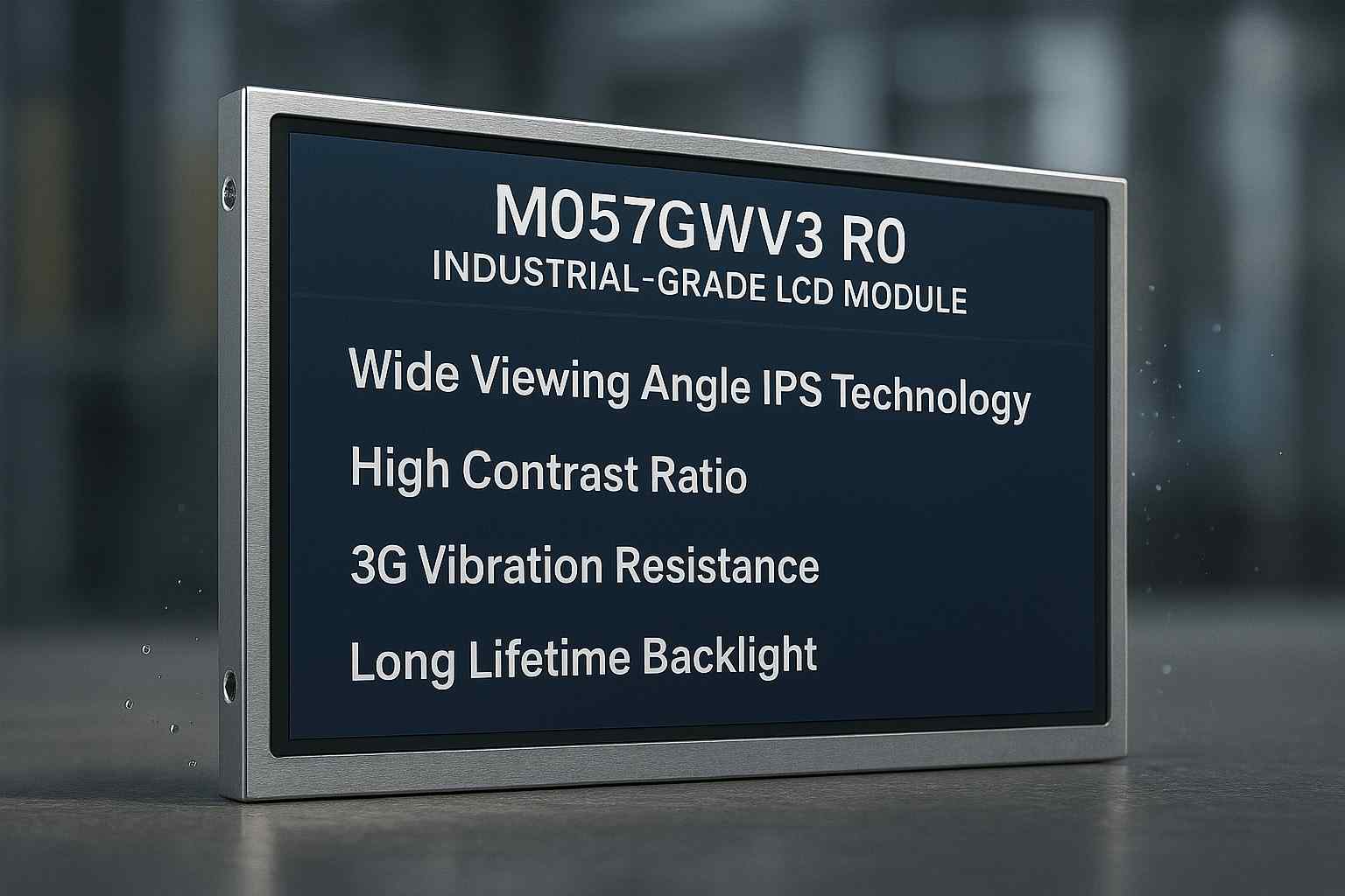 IVO龙腾5.7英寸液晶模组M057GWV3 R0IPS全视角工业液晶屏解析