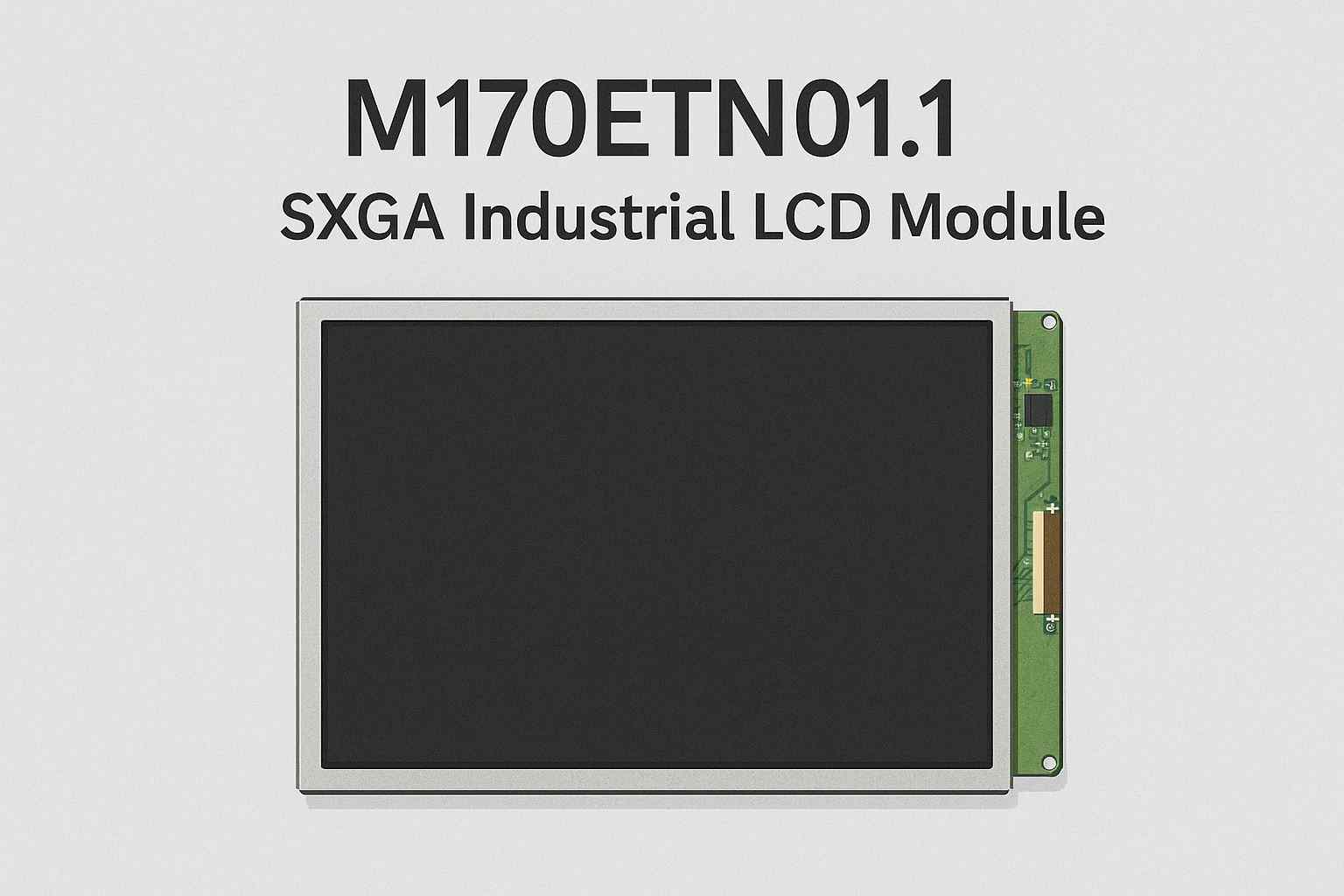 AUO友达光电17寸液晶屏M170ETN01.1规格详情模组详解