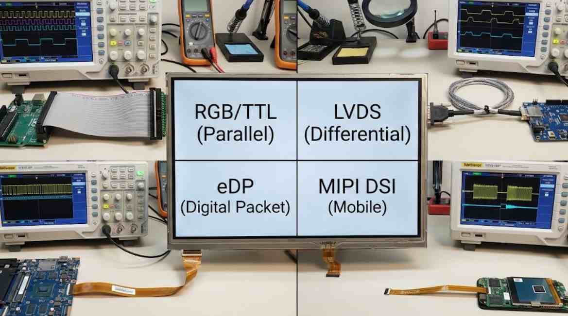 1024×600 7寸LCD工控液晶屏怎么配主板？