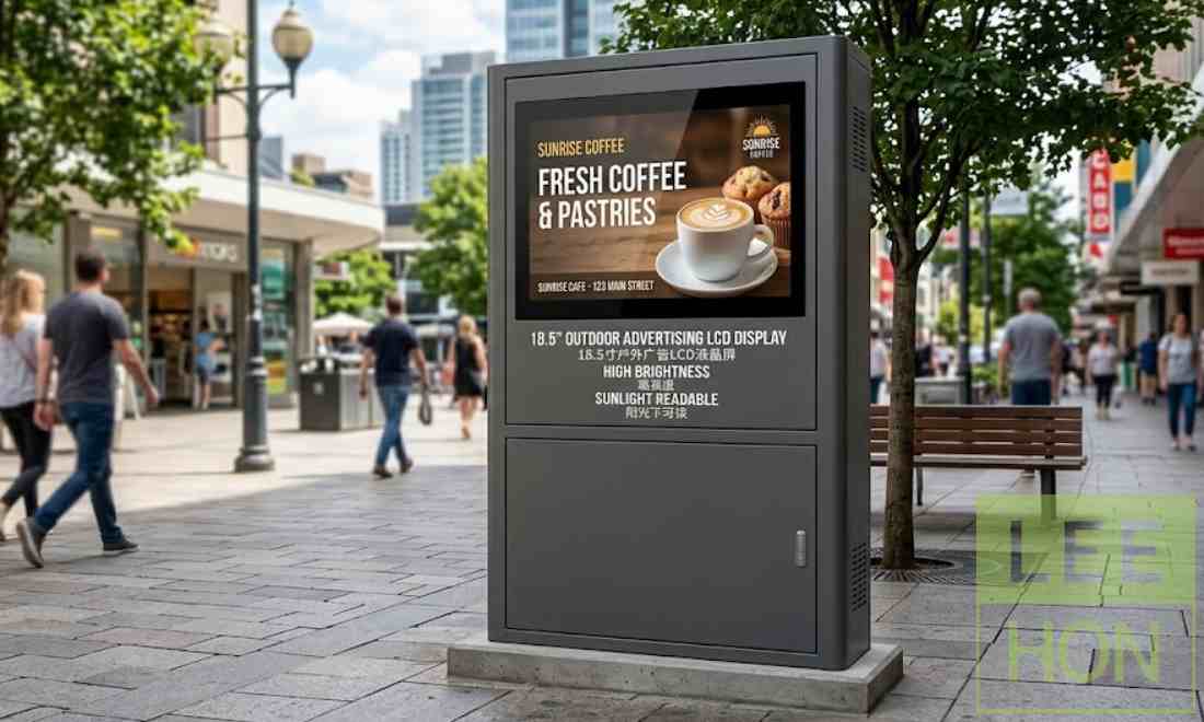 18.5寸LCD工业液晶屏户外液晶广告机型号怎么选？