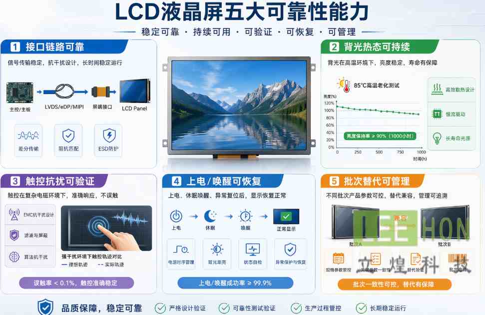 2026年LCD液晶屏工作原理从“液晶调光”到“工控显示链路”的完整