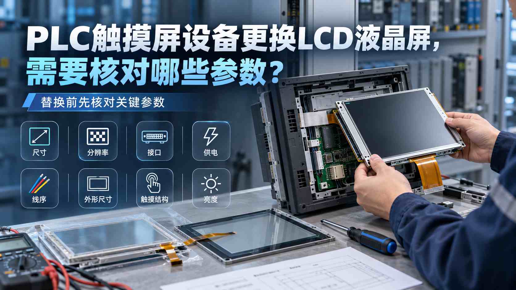 PLC触摸屏