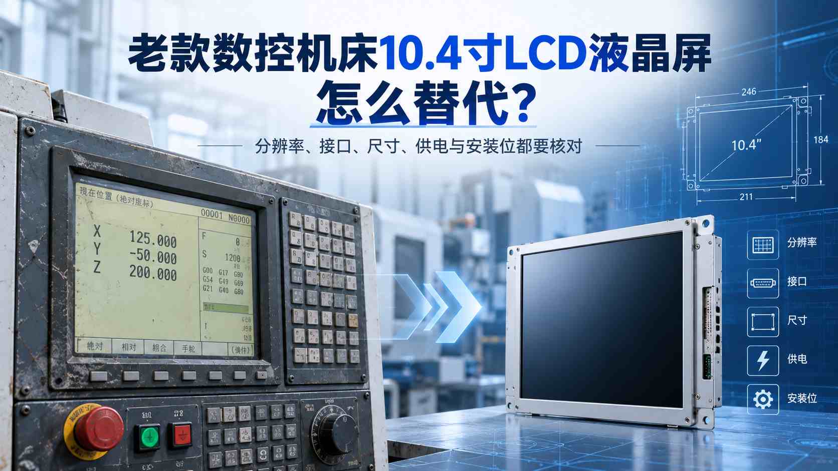 10.4寸液晶屏